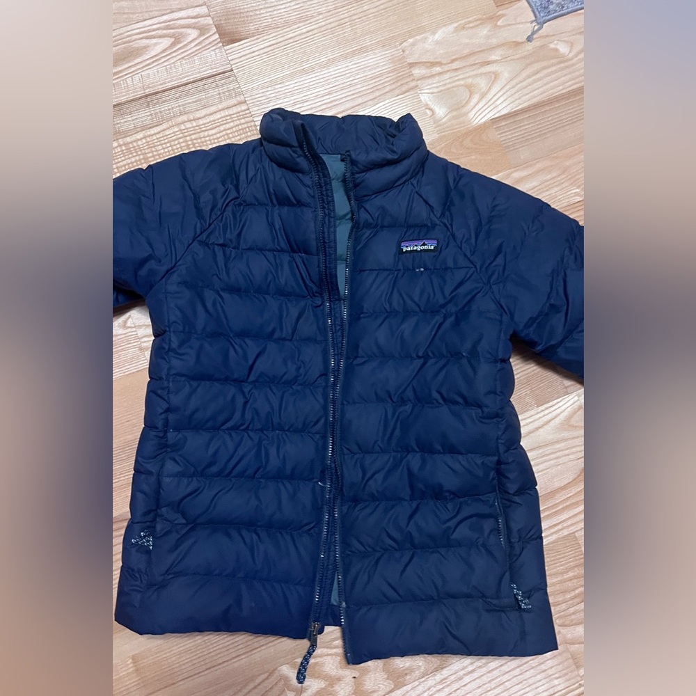 Patagonia Dark Blue Puffer Jacket